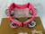 New Stagg Mini tambourine pink 40012-TAB-MINIPK View 2
