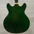 Used Guild Sf-v Semi-hollow Electric Guitar Green 40015-S000331251 View 12