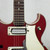 Used Silvertone 1460 Vintage Semi-Hollow Electric Guitar Red 6-String 40042-S000262475 View 6