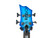 Used DBZ HAILFIRE ST SERIES /WHSC Bass Guitar Blue 4-String 41136-S000154154 View 3