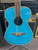 Used Daisy Rock OVATION STYLE Laminate Top Acoustic Guitar Blue 41137-S000106048 View 2