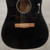 Used Fender CD-60S Solid Top Acoustic Guitar Black 40015-S000331475 View 6