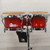 Used Toca Custom Deluxe Bongos Red Sparkle 40015-S000331525 View 4