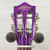 Used Lanikai Qm-pucec Quilted Purple Stain Ukulele Purple 40015-S000331543 View 9