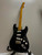 Used Fender DELUXE SERIES STRAT S Type Electric Guitar Black 6-String 41129-S000012918 View 1