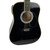 Used Esteban AMERICAN LEGACY BLACK MIST W/ CASE Laminate Top Acoustic Guitar Black 41120-S000035234 View 1