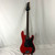 Used Silvertone SSLB-11 P Type Bass Guitar Red 4-String 41128-S000108778 View 3