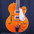 Used Gretsch G5427T ELECTROMATIC FLAME TOP GUITAR Semi-Hollow Electric Guitar Orange 6-String 41140-S000133033 View 1