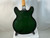 Used Aria AS-IS NECK TWIST 5102T MIJ Vintage Semi-Hollow Electric Guitar Green 6-String 40012-S000307102 View 11