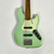 Used Fender Deluxe Active Jazz Bass V Bass Guitar Green 5-String 41103-S000056992 View 1