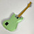 Used Fender Deluxe Active Jazz Bass V Bass Guitar Green 5-String 41103-S000056992 View 7