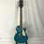Used Epiphone LES PAUL STANDARD Electric Guitar Blue 6-String 41128-S000108900 View 3