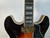 Used Yamaha SA2200 Semi-Hollow Electric Guitar Sunburst 6-String 40012-S000307222 View 6