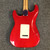 Used Fender STANDARD STRATOCASTER S Type Electric Guitar Red 6-String 40111-S000190119 View 6