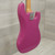 Used SX Rock N Rose Bass Guitar Pink 40015-S000332075 View 11