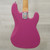 Used SX Rock N Rose Bass Guitar Pink 40015-S000332075 View 12