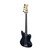 Used Squier JAGUAR BASS Bass Guitar Black 4-String 40083-S000154441 View 2