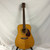Used Cort E 190 Solid Top Acoustic Guitar Natural 41128-S000108999 View 8