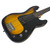 Used Silvertone P-BASS Type Bass Guitar Tobacco Sunburst 40090-S000081509 View 3