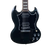 Used Gibson SG STANDARD Electric Guitar Black 6-String 41136-S000154483 View 1