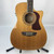 Used Washburn HERITAGE HF11SCE Solid Top Acoustic Guitar Natural 41110-S000071098 View 1