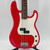 Used Squier P-BASS P Type Bass Guitar Red 4-String 40081-S000112623 View 1
