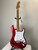 Used PARTSCASTER/FENDER LICENSED NECK S Type Electric Guitar Red 6-String 41129-S000013318 View 1
