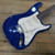 Used Squier AFFINITY STRAT S Type Electric Guitar Blue 6-String 40105-S000076773 View 2