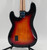 Used Squier PJ BASS WITH EMG P Type Bass Guitar Sunburst 4-String 40081-S000112625 View 4