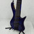 Used Ibanez EHB1505MS headless 5-STRING Bass Guitar Blue 5-String 40042-S000263476 View 1