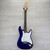 Used Squier AFFINITY STRAT S Type Electric Guitar Blue 6-String 41124-S000207484 View 2