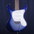 Used Danelectro DANOBLASTER Offset Double Cutaway Electric Guitar Blue 6-String 41140-S000133532 View 2