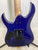 Used Ibanez GRG120QASP S Type Electric Guitar Blue 6-String 40107-S000154970 View 5