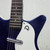 Used Danelectro NOS + Double Cut Electric Guitar Blue 6-String 40042-S000263565 View 6