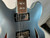 Used Epiphone DAVE GROHL SIG DG-335 BLUE Semi-Hollow Electric Guitar Blue 6-String 40012-S000307726 View 8
