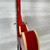 Used Oscar Schmidt OE-30 Delta King Semi-hollowbody Electric Guitar - Red 40112-S000180411 View 10