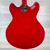 Used Oscar Schmidt OE-30 Delta King Semi-hollowbody Electric Guitar - Red 40112-S000180411 View 14
