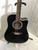 Used Esteban ALC200 Laminate Top Acoustic Guitar Black 40107-S000155026 View 4