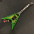 Used Jackson KING V SCOTT IAN Pointy Electric Guitar Green 6-String 40111-S000190468 View 2