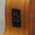 Used Taylor GS MINI-E Solid Top Acoustic Guitar Natural 40015-S000332594 View 6