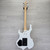 Used GLARRY BURNING FIRE GUITAR Electric Guitar White 6-String 41124-S000207729 View 4