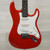 Used Monoprice Pro Audio Series Electric Guitar Red 40015-S000332612 View 1