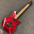 Used EVH Wolfgang Standard Baked Modern Metal Electric Guitar Red 6-String 40111-S000190508 View 2