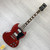 Used Gibson SG Standard '61 2017 Vintage Cherry w/Emerson Wiring Harness/Caps & Faber Bridge/Tailpiece & Gibson OHSC 41124-S000207803 View 4