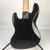 Used Squier STANDARD JAZZ BASS J Type Bass Guitar Black 5-String 41110-S000071302 View 4