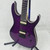 Used Leo Jaymz Monsoon Super S Electric Guitar Purple 6-String 40042-S000264078 View 1
