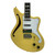 Used D'Angelico Deluxe Bedford SH Semi-hollow Electric Guitar Yellow 6-String 41117-S000053147 View 1