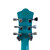 Used De Armond M-66 Electric Guitar Blue 6-String 41136-S000154838 View 6