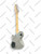 Used Cort CORT MANSON MATTHEW BELLAMY LP Type Electric Guitar Silver/Gray 6-String 41130-S000010419 View 2