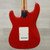 Used Squier Affinity Strat Electric Guitar Red 40015-S000333070 View 13